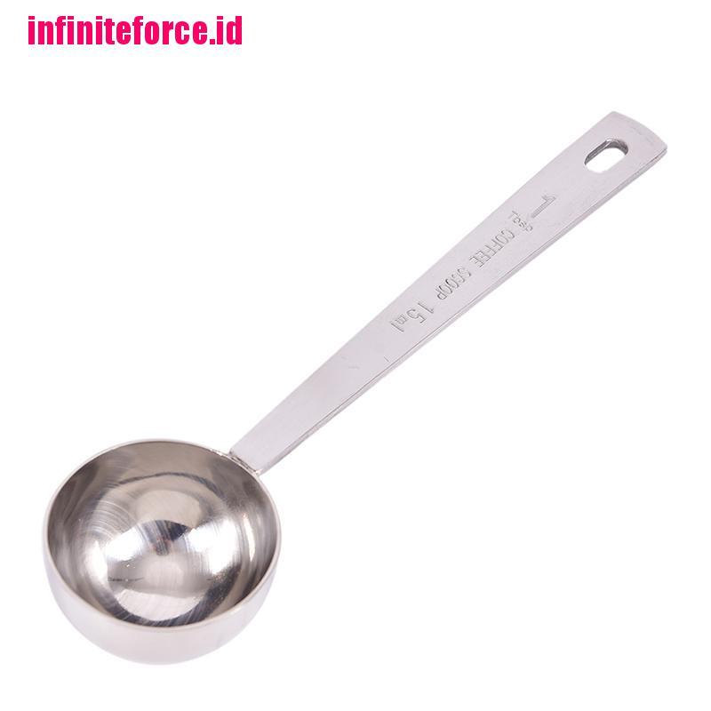 Coffee Measuring Spoon Tablespoon Stainless Steel Scoop Coffee Tea Baking Sugar