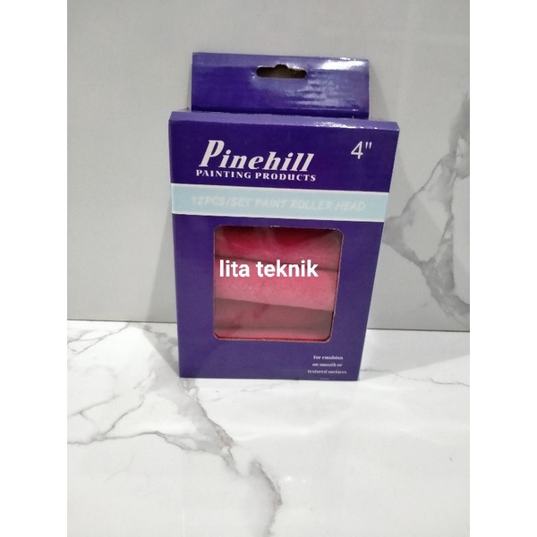 bulu rol kapal pinehill 12pcs Refill rol kapal cat minyak per box 12pcs