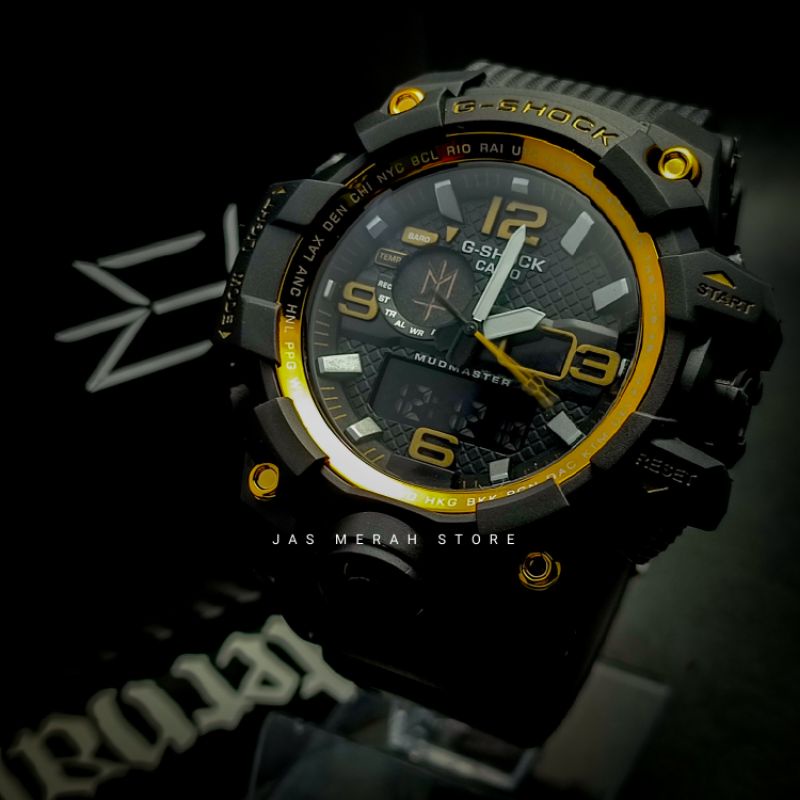 Jam Tangan Pria G Shock Gold GWG X Maternal Ds Custom Include Bonus [Limited Edition]