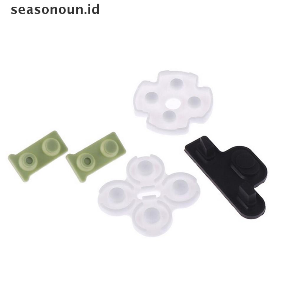 (seasonoun) Pad Karet Konduktif Pengganti Untuk controller PS3