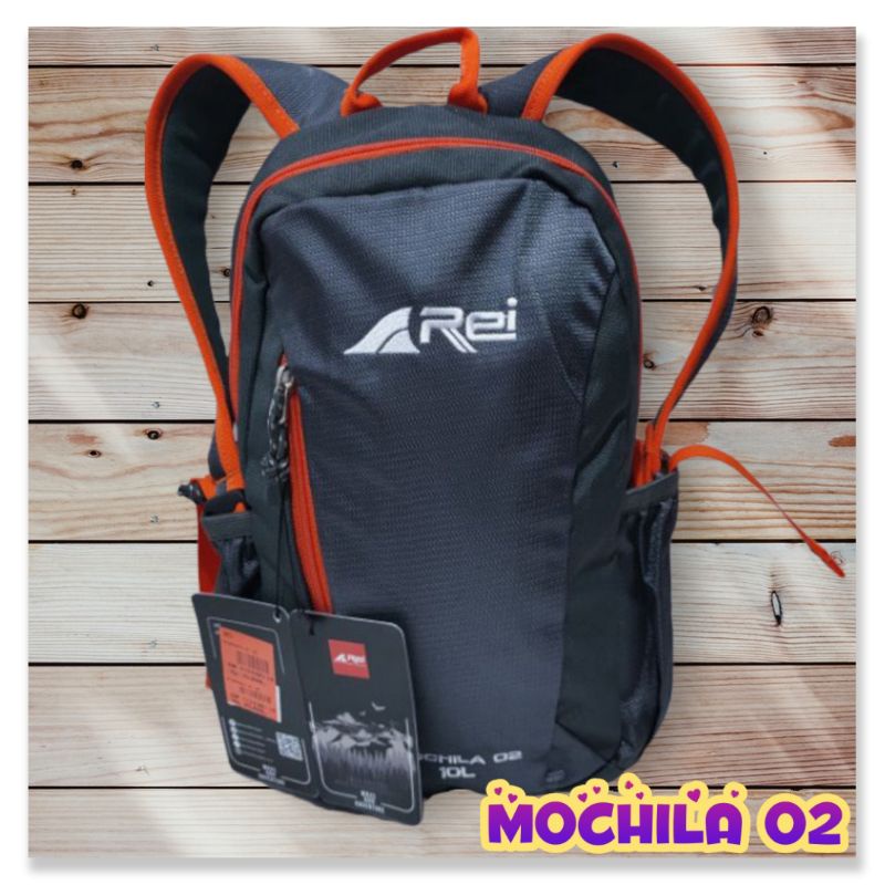 NEW  TAS RANSEL REI MOCHILA 02 10liter (FREE RAIN COVER) / TAS RANSEL REI ORIGINAL