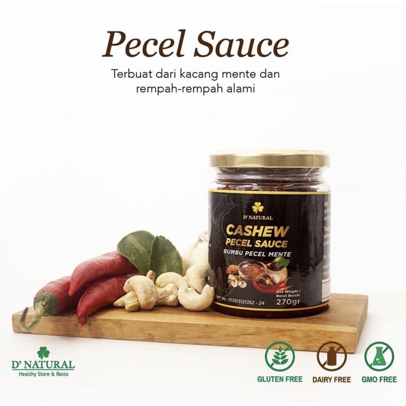 

Bumbu Pecel Organik D’Natural 270 Gram