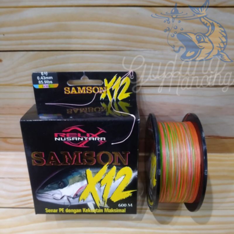 Senar pancing, senar pancing Relix nusantara PE6 X12 600m
