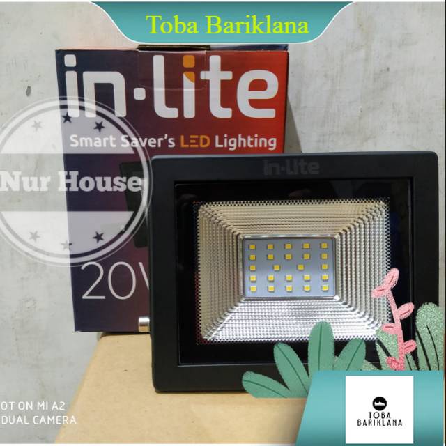 lampu sorot led 20 watt inlite INF 027 lampu taman led lampu baner lampu dekorasi