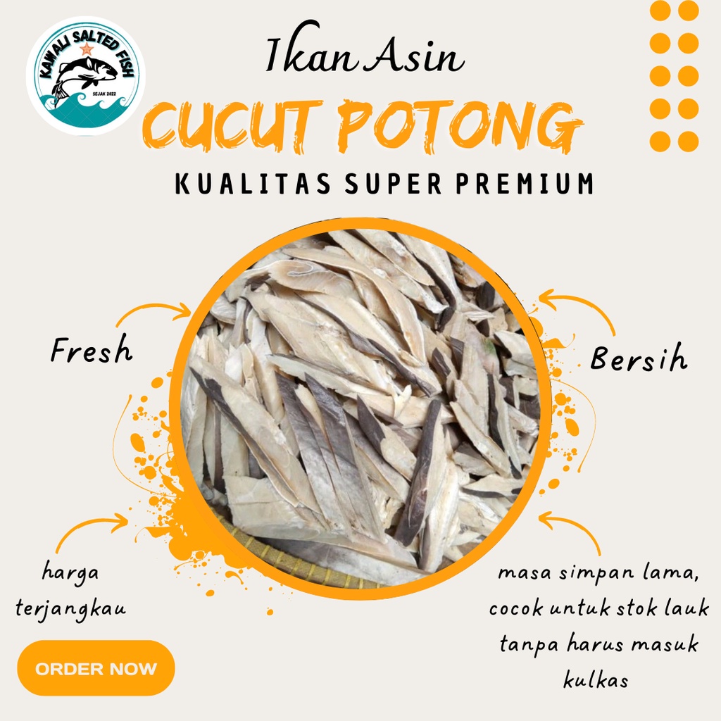 

Ikan Asin Cucut 500 Gram