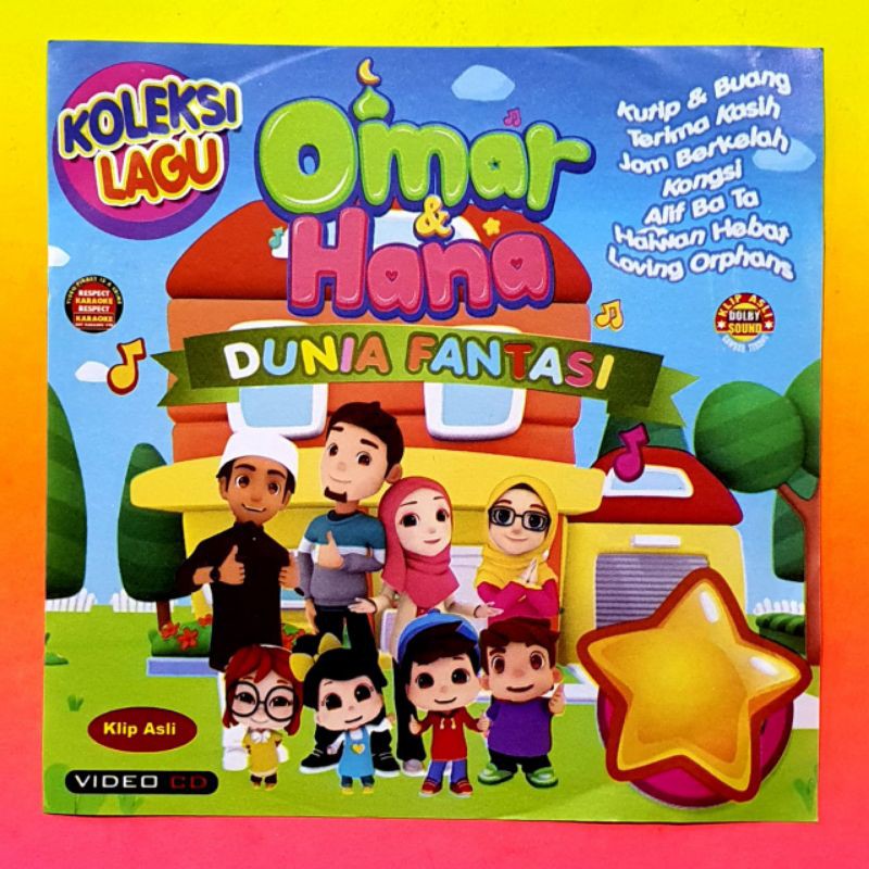 Kaset Video Lagu Anak Anak Islami Omar Hana
