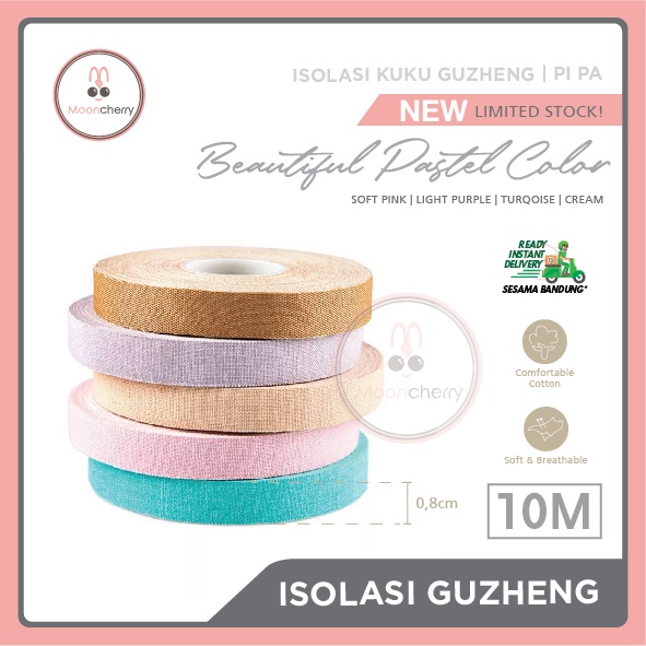 Plester kuku / Guzheng Tape / Isolasi kuku Guzheng PASTEL COLOR [ BANDUNG READY GOSEND* ]