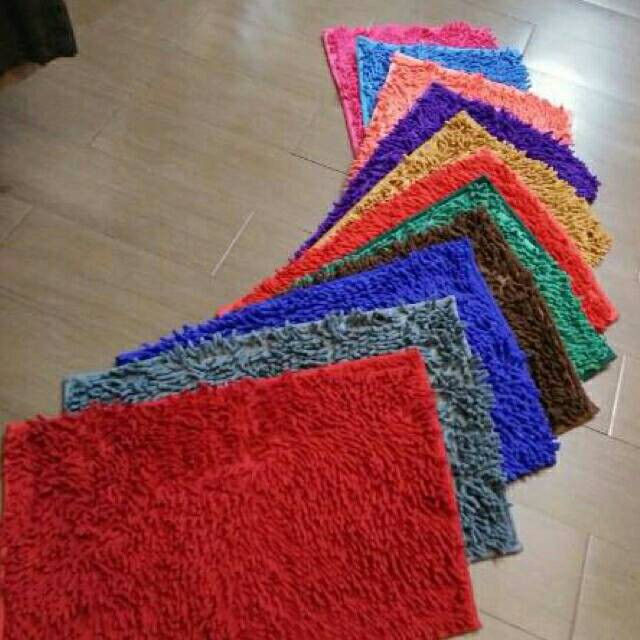 Keset Cendol Microfiber Tebal Lembut Keset Cendol Anti Slip Keset Kekinian Harga Murah Keset Bagus