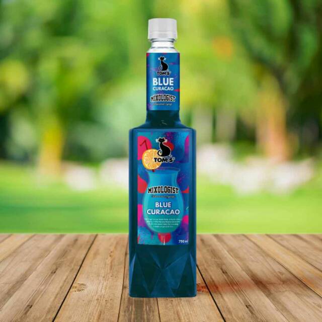 

TOM'S Gourmet Syrup Mixologist 750ml - Blue Curacao