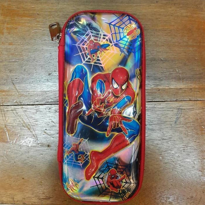 

Murmer Kotak Pensil Timbul Import 6D Spiderman Ukuran Jumbo - Biru