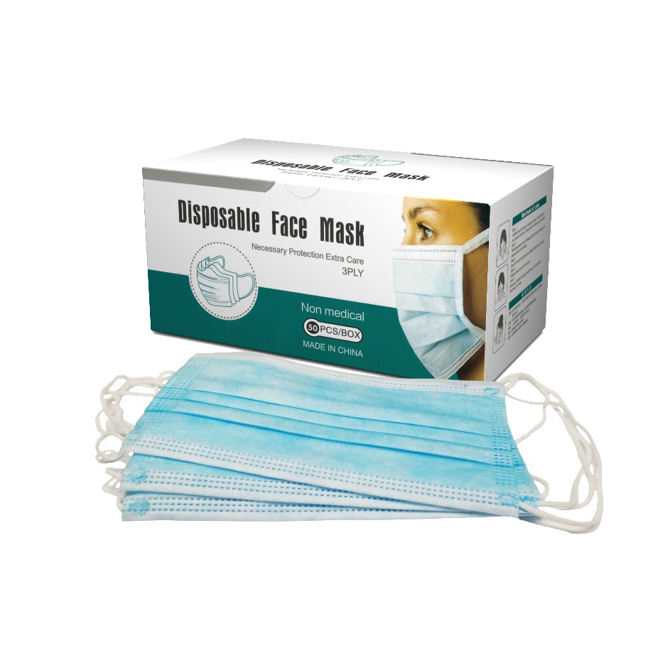 MASKER BFE 95 - 3 PLY - BOX / ECER
