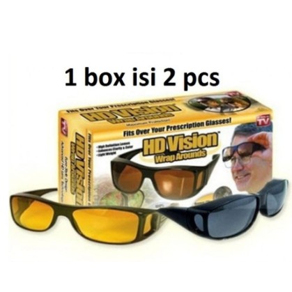 Kacamata HD Vision UV Berkendara Mobil Motor Siang Malam