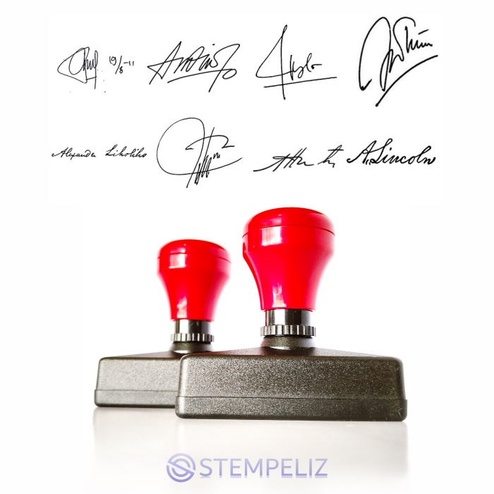 

Stempel Tanda Tangan / Paraf - Stempel Otomatis Langsung Tinta