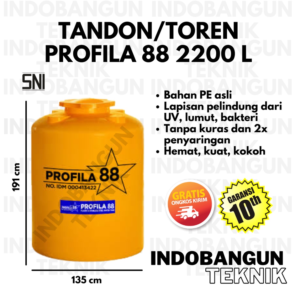 jual-toren-air-tangki-air-tandon-air-profila-profira-2000-liter-2200