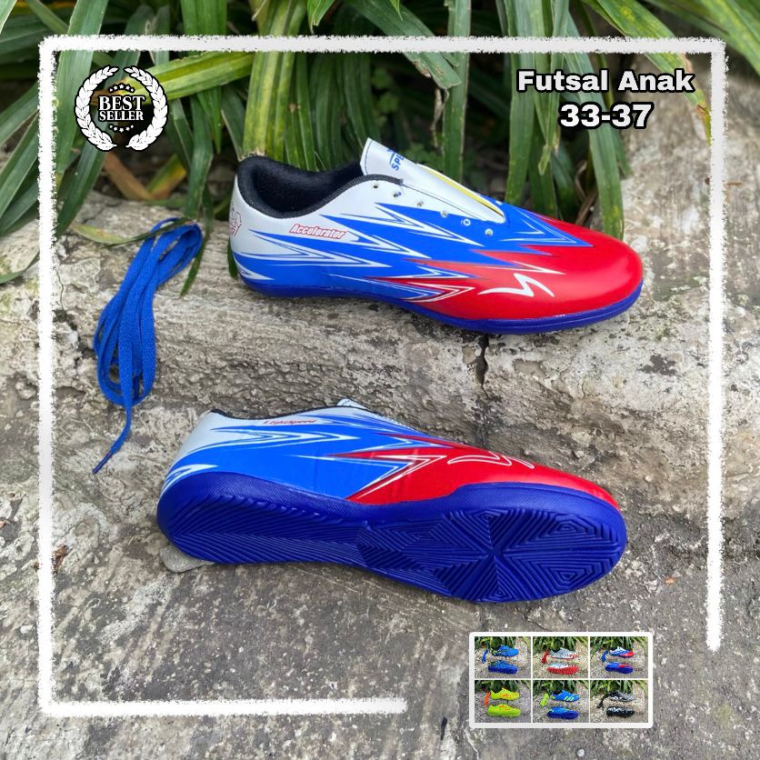 Sepatu Futsal Junior Specs Accelerator Lightspeed Size 33-37