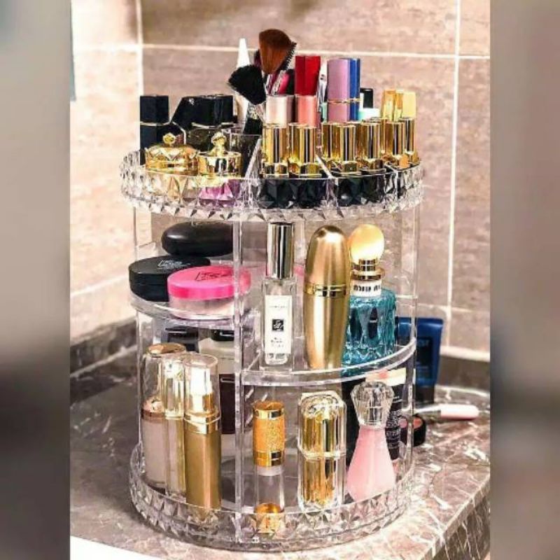 

Jewel Box Rak Kosmetik motif diamond