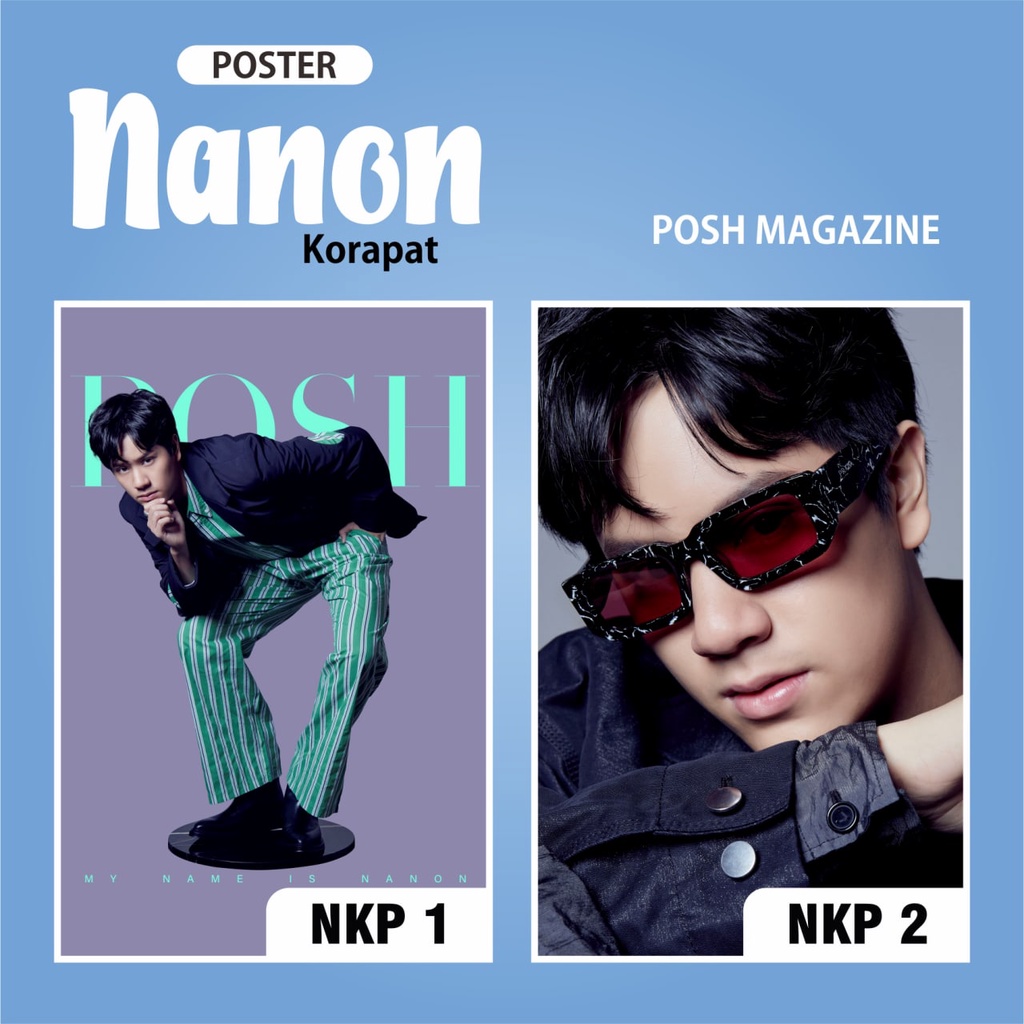 POSTER THAILAND NANON KORAPAT X POSH MAGAZINE