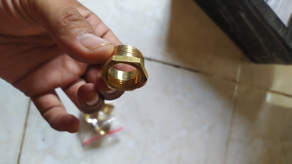 Verlope Ring Ukuran 1/2 X 3/4 Kuningan