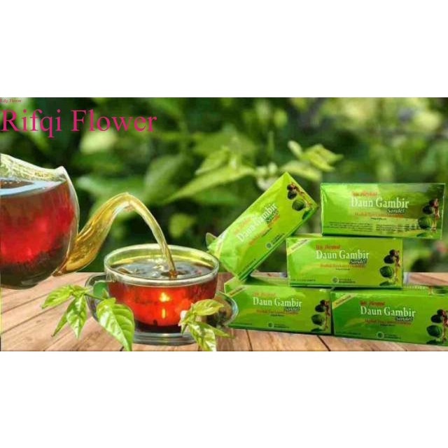 

Teh Gambir Originil Daun Herbal Obat Maag Obat sakit Perut Rifqi Flower