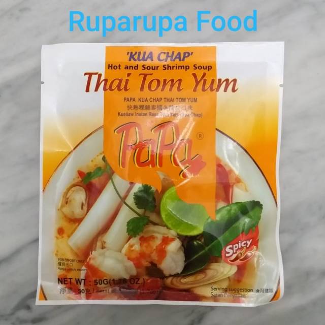 

Papa Kua Chap Thai Tom Yum (Spicy)