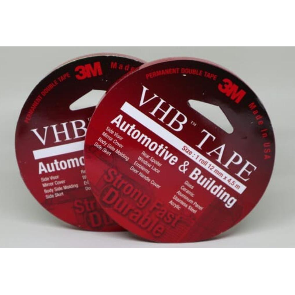 Double Tape 3M VHB 12 mm x 4.5 m ORIGINAL - DOUBLE FOAM TAPE