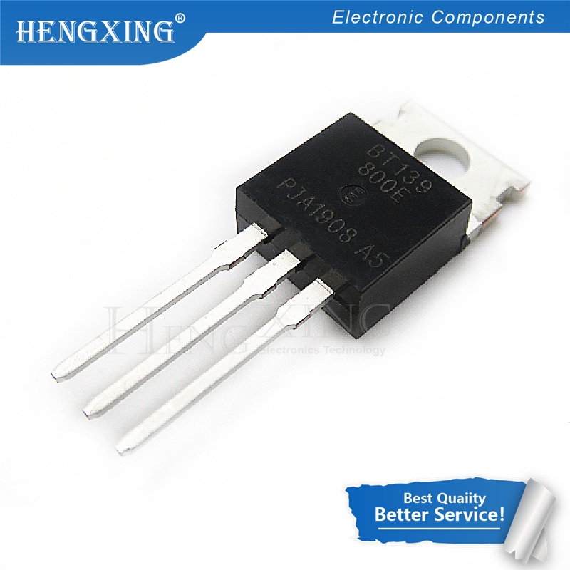 100pcs Ic BT139-800E BT139-800 TO-220 BT139 RAIL TRIAC