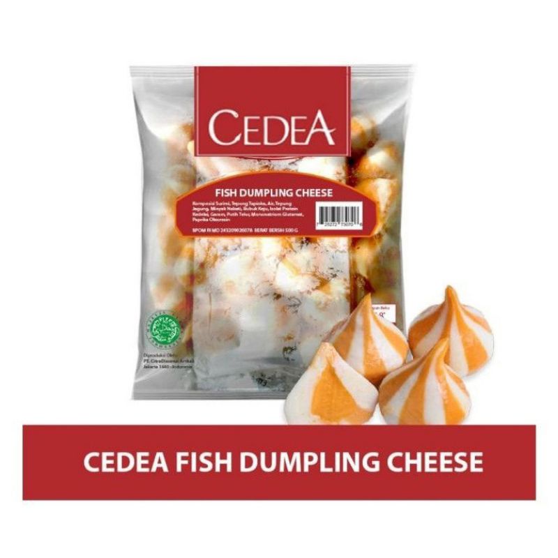 

cedea dumpling cheese 500gram