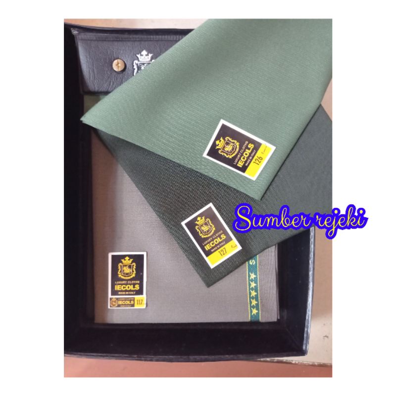 Kain Jas, Celana, Pdh_Bahan kain wool IECOLS made in italy