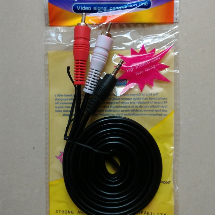 Dijual Kabel Audio Dari Hp. Tv Dll Ke Speaker Aktif - Panjang Kabel 1.5 Meter Sale