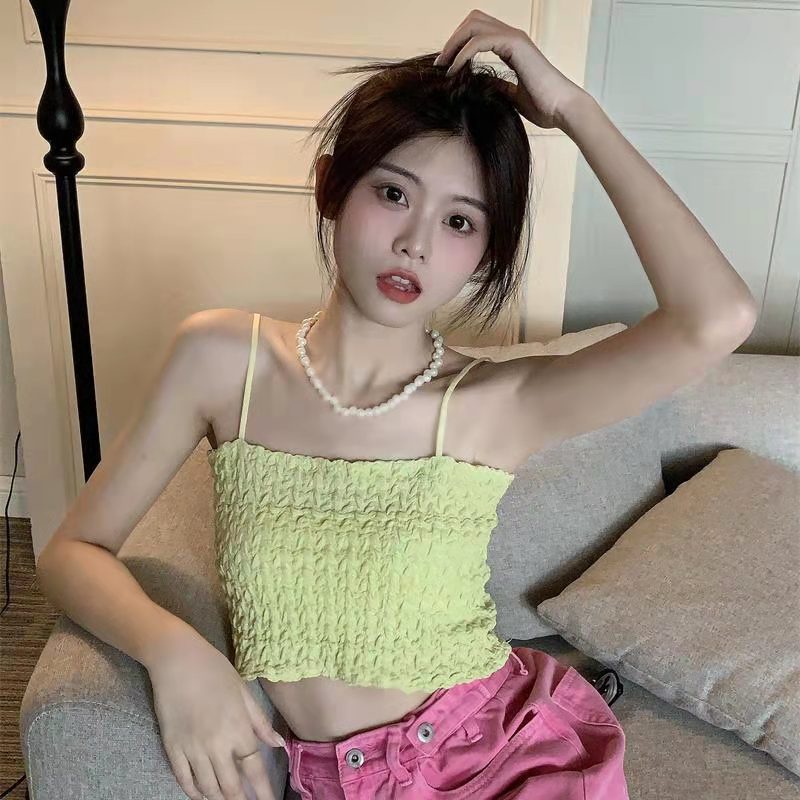 Nicebra Tanktop Crop Top Bra Korean Style Import 1113