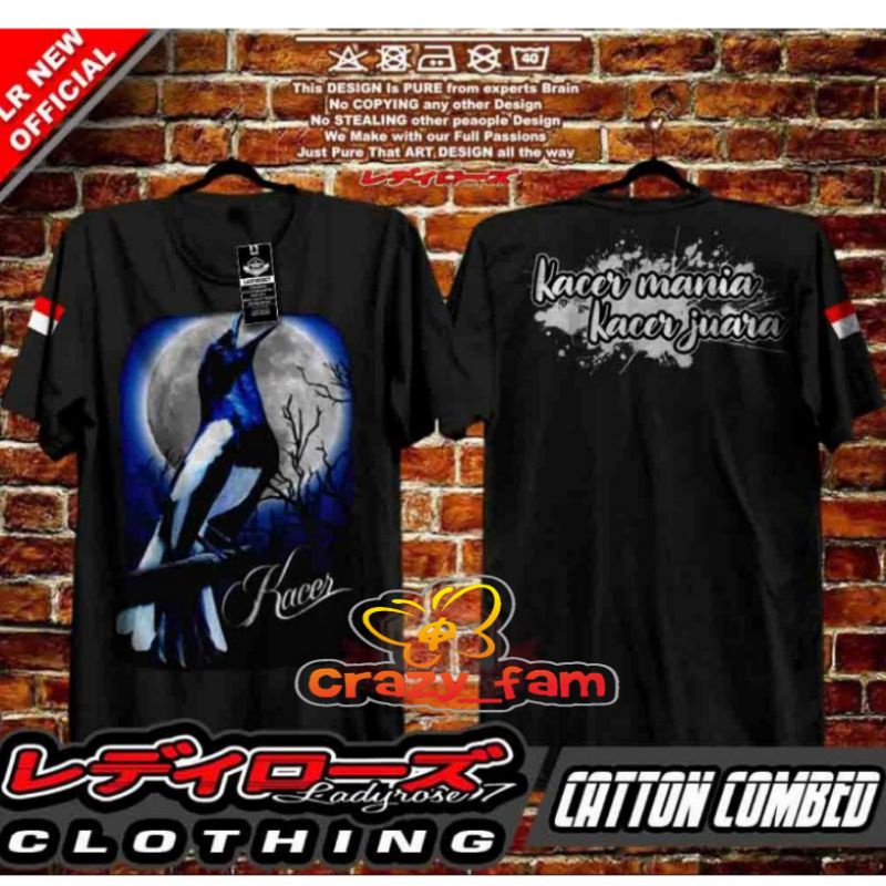 KAOS BAJU BURUNG KICAU/KACER MANIA