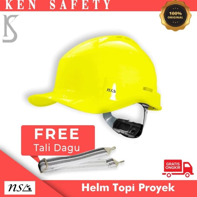 BANTING HARGA Helm Topi Proyek NSA Ventilasi Fastrac Putar SNI