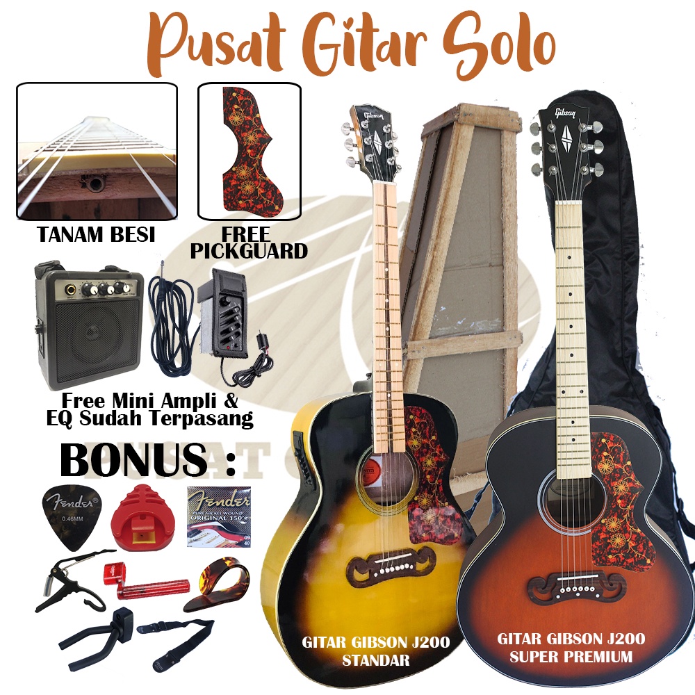 Gitar Gibson Akustik Elektrik EQ 7545R