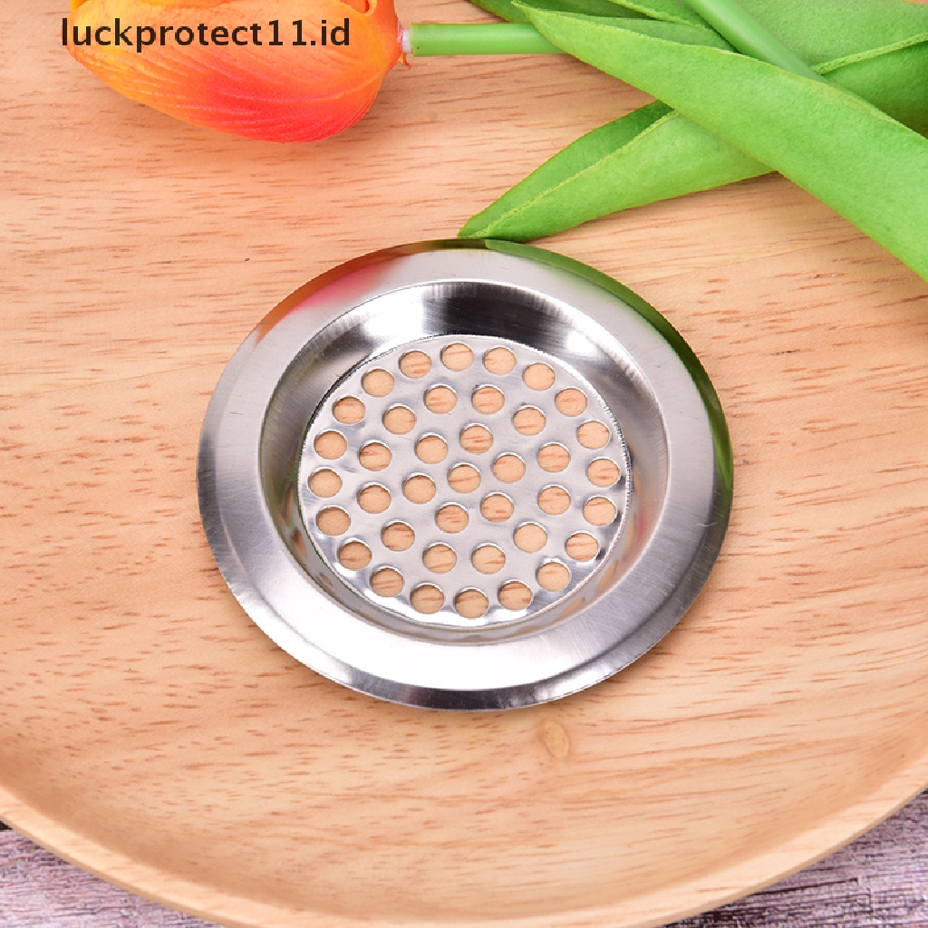 //HG&amp;ID// Stainless Steel Kitchen Water Sink Strainer Cover Floor Bath Catcher Drain Plug .