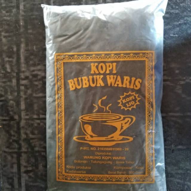 

KOPI BUBUK WARIS/KOPI CETHE 500gr