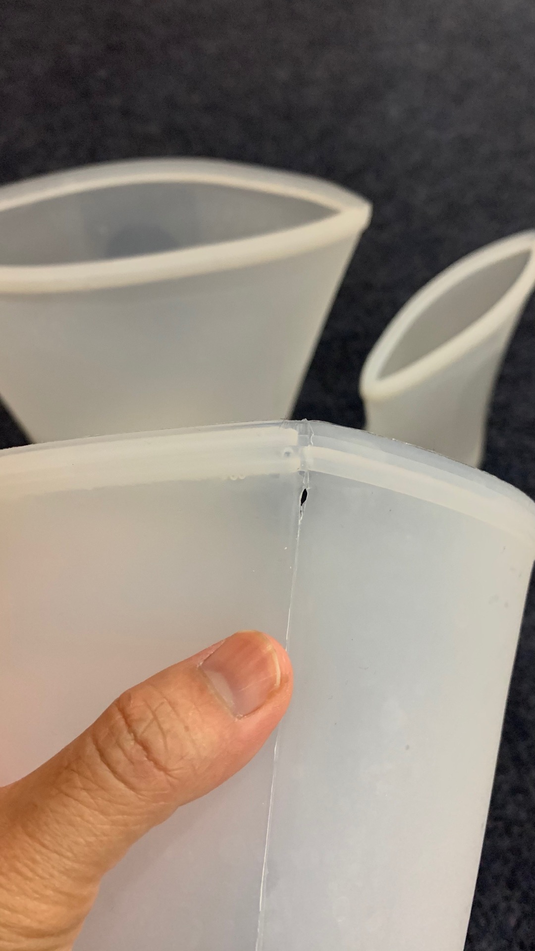 3 Pcs Silicone Food Storage Bags - Kantong Silikon Tempat Makanan