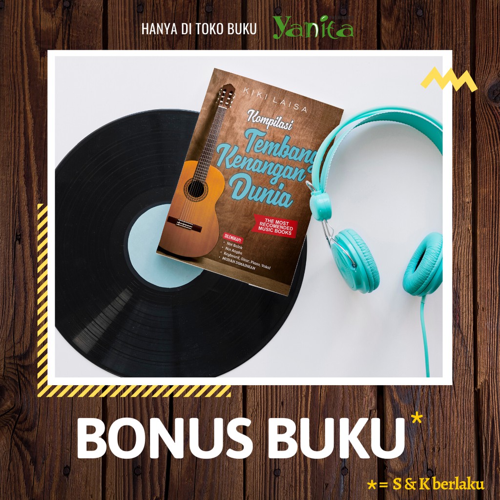 Yanita Buku Musik &amp; Lagu Kompilasi Tembang Kenangan Dunia