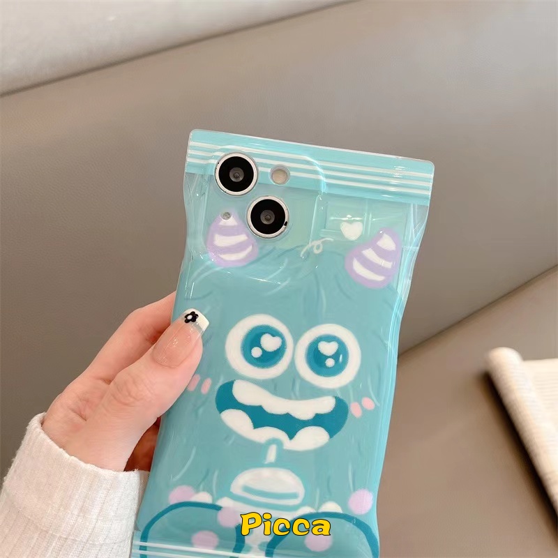 Soft Case Pelindung Motif Kartun Monster Kecil Untuk IPhone 11 7 6 6s 8 Plus 7plus XR 14 12 13 Pro Max Xs Max X SE 2020