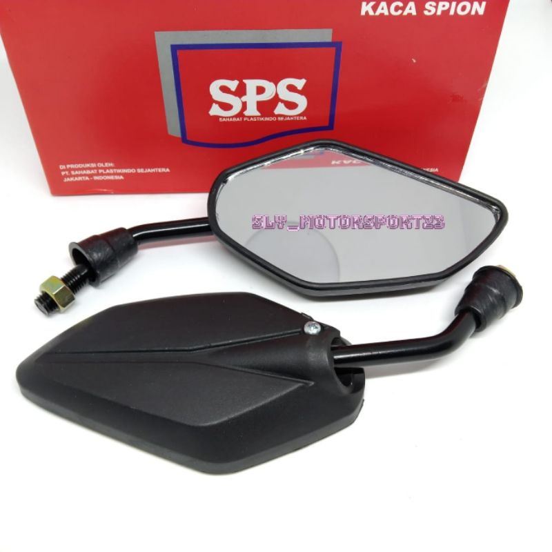 Spion jupiter mini full hitam SPS Import Kaca spion jupiter z mini drat yamaha mio soul gt mio m3 nm