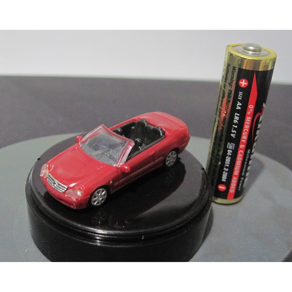 Diecast Mercedes Benz CLK Class Red 1:100 Georgia Diecast Mercy CLK Class Original Japan