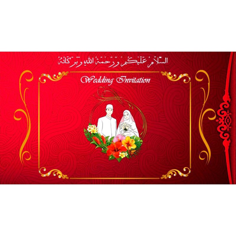 Video Undangan Pernikahan Islami V2