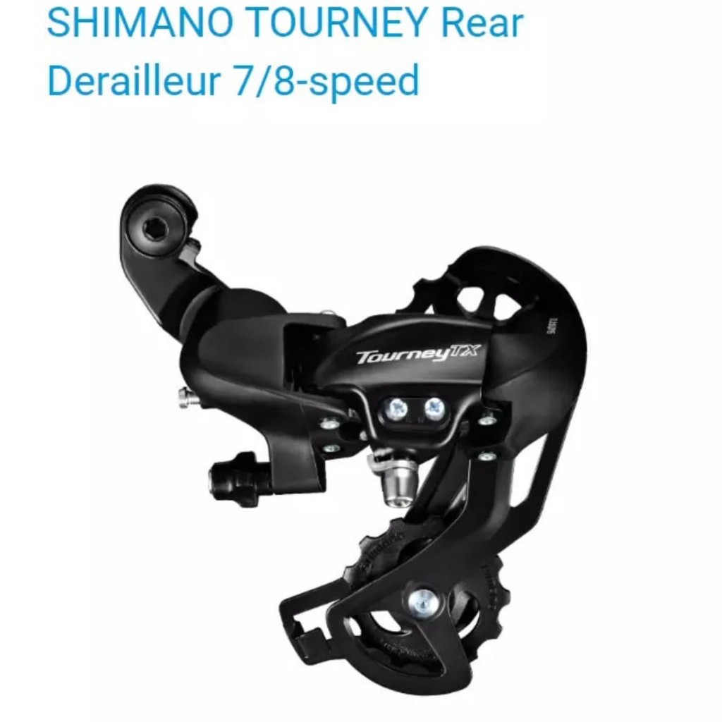 SHIMANO TOURNEY -RD-TX800- Rear Derailleur - 7/8-speed shimano tourney rd sepeda