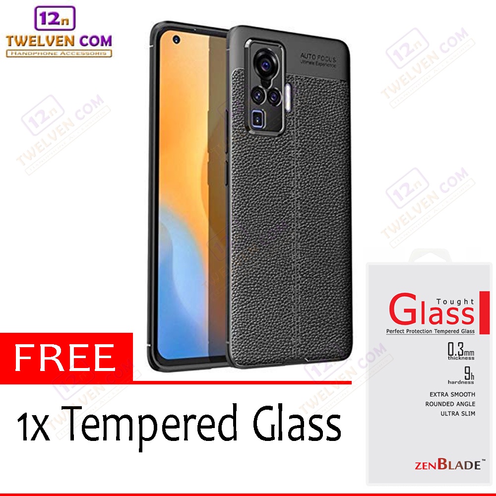 [FLASH SALE] Case Auto Focus Softcase Vivo X50 Pro - Free Tempered Glass