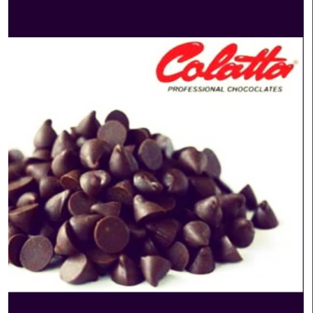 

Colatta Dark Chocolate Chips 250g / Bakestable Chocochip / Choco Chip