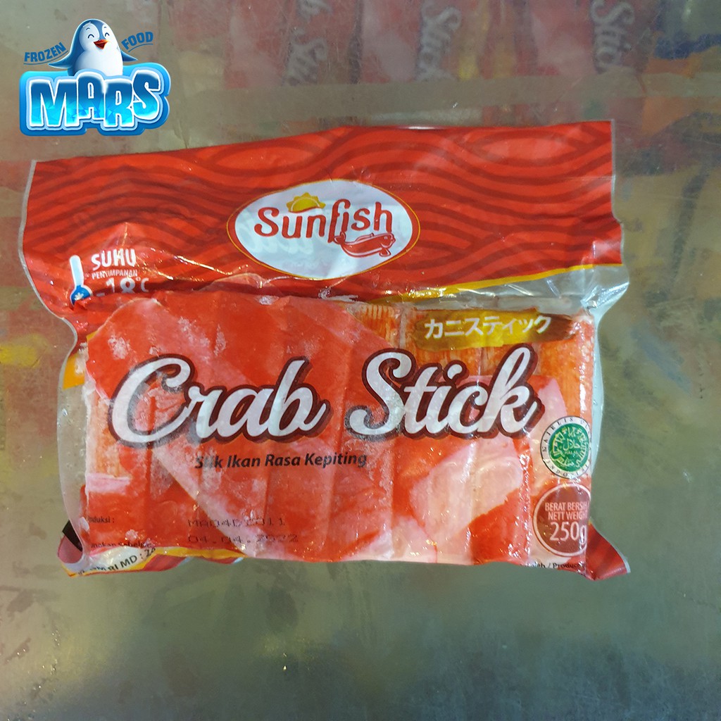 

SUNFISH CRAB STIK 250gr STIK KEPITING