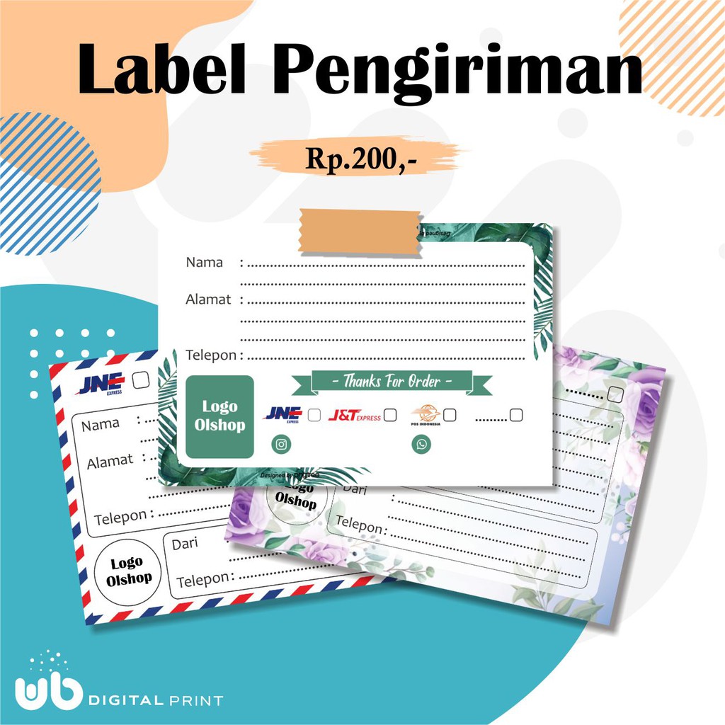 

LABEL PENGIRIMAN OLHSOP | MURAH (COD)