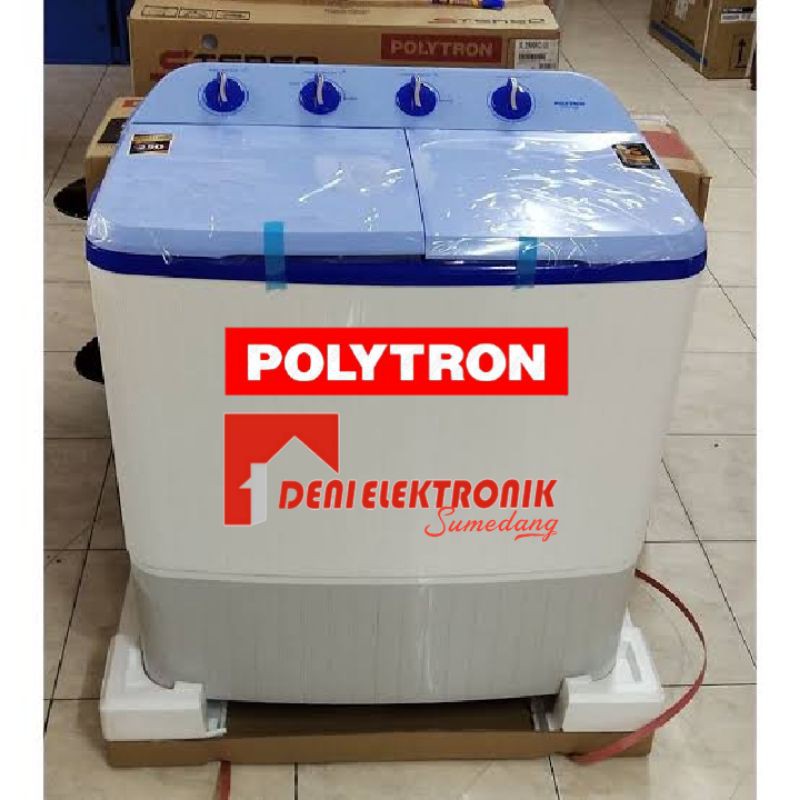 Mesin Cuci Polytron 9 kg 2 tabung PAW 9336 Primadona