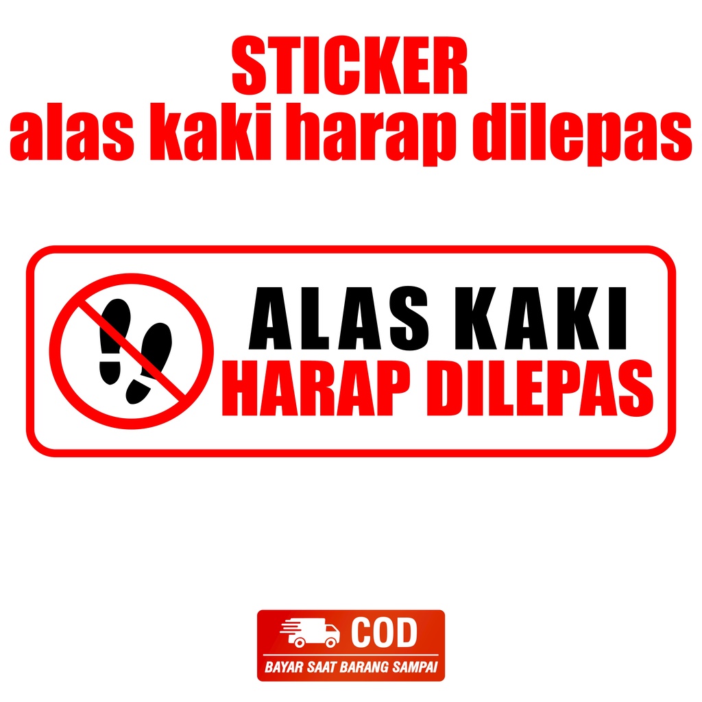 Jual Stiker Alas Kaki Harap Dilepas Sticker Alas Kaki Harap Dilepas Shopee Indonesia 4631