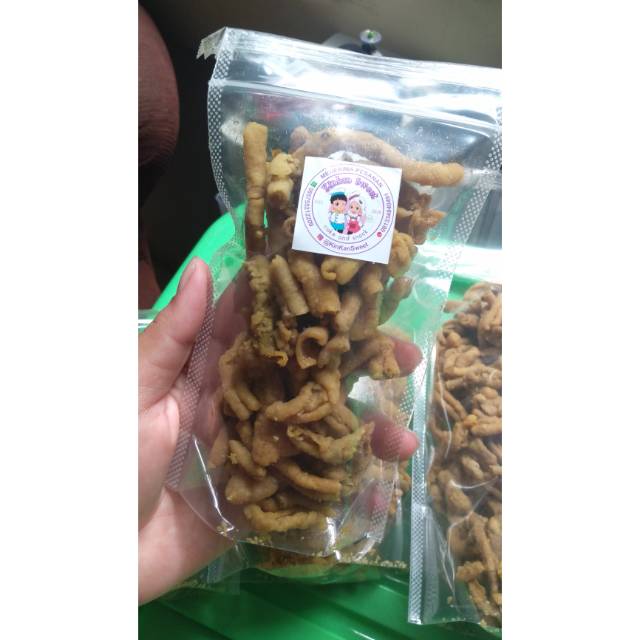 

Kripik usus pack mini 56 gr