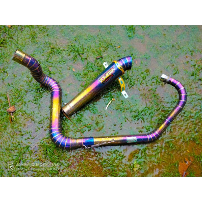 Knalpot Kidal kobra vixion new/old original DAP RACING EXHAUST19